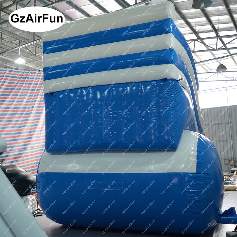 Kids Outdoor Inflatable Water Slide - Op maat gemaakte goedkope kinder-waterglijbaan voor