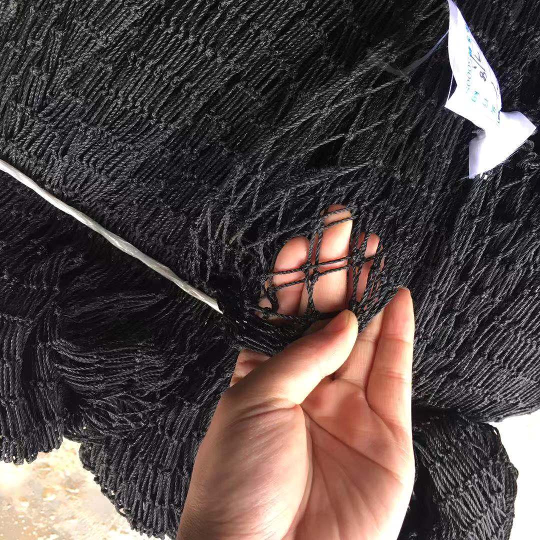 Kids Outdoor Net - Zwaarbelastbaar zwart anti-vogelnet - stevig tuinnet
