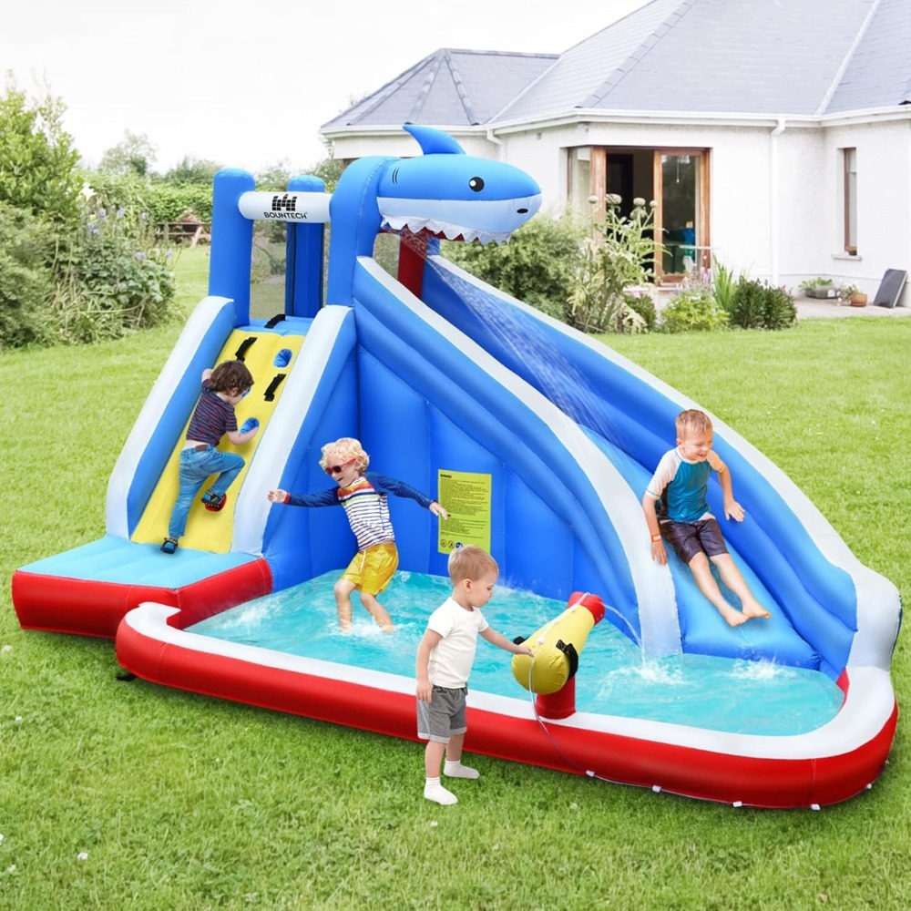 Kids Outdoor Inflatable Water Slide - Verzonden vanuit de VS: Opblaasbare waterglijbaan,