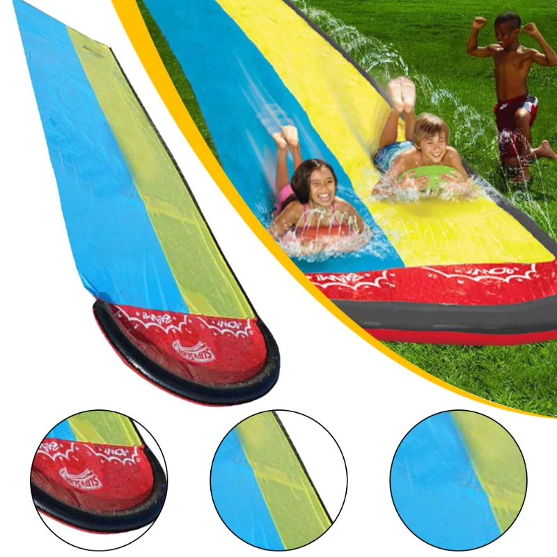 Kids Outdoor Inflatable Water Slide - Games Center Achtertuin Kinderen Volwassen Speelgoed