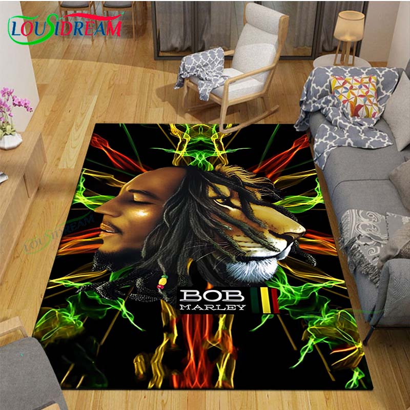 Kids Outdoor Yoga - Pop Zanger R-Reggae Bob Marley Gedrukt