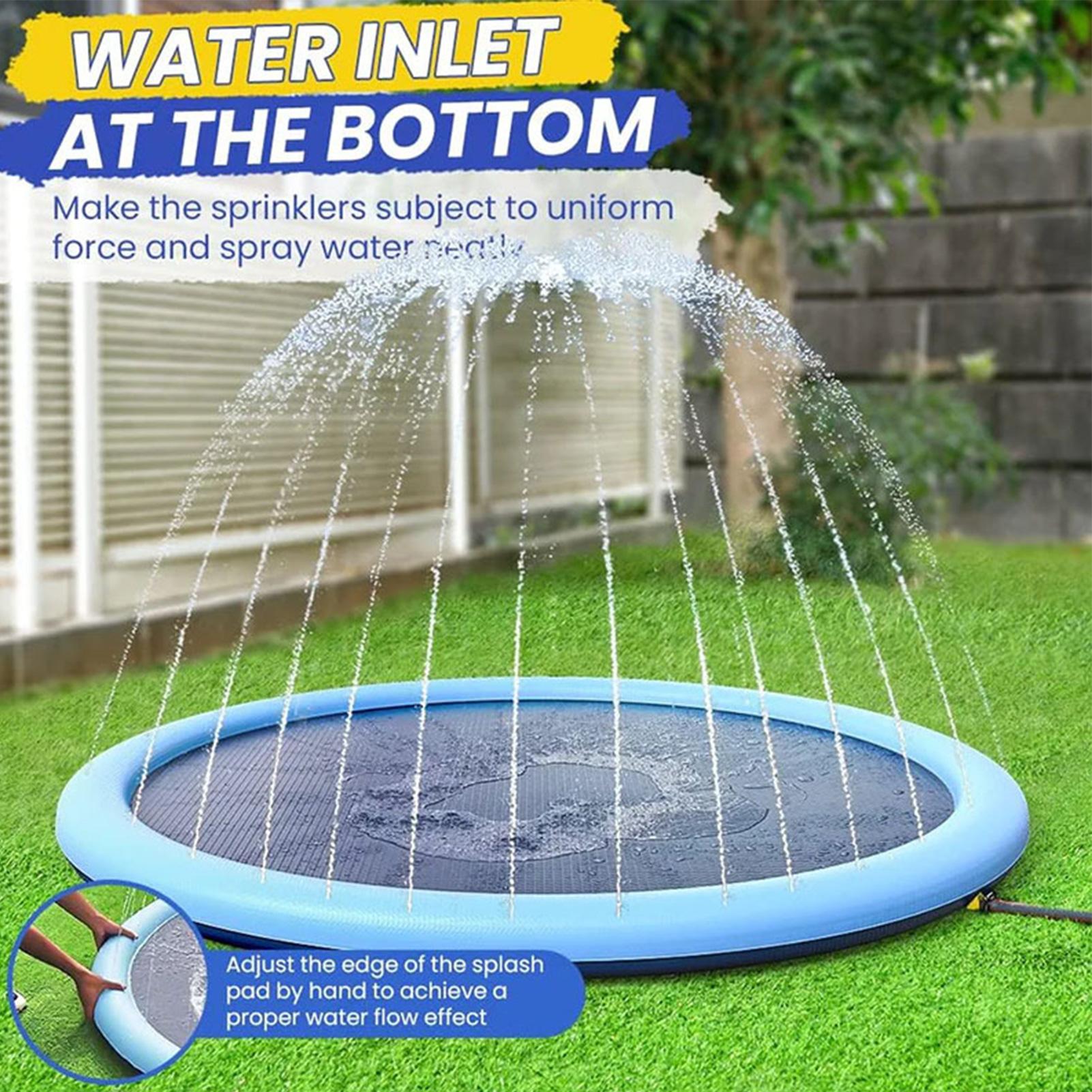 Kids Outdoor Mat - 150cm Outdoor Kids Sprinkler Speelmat Mat