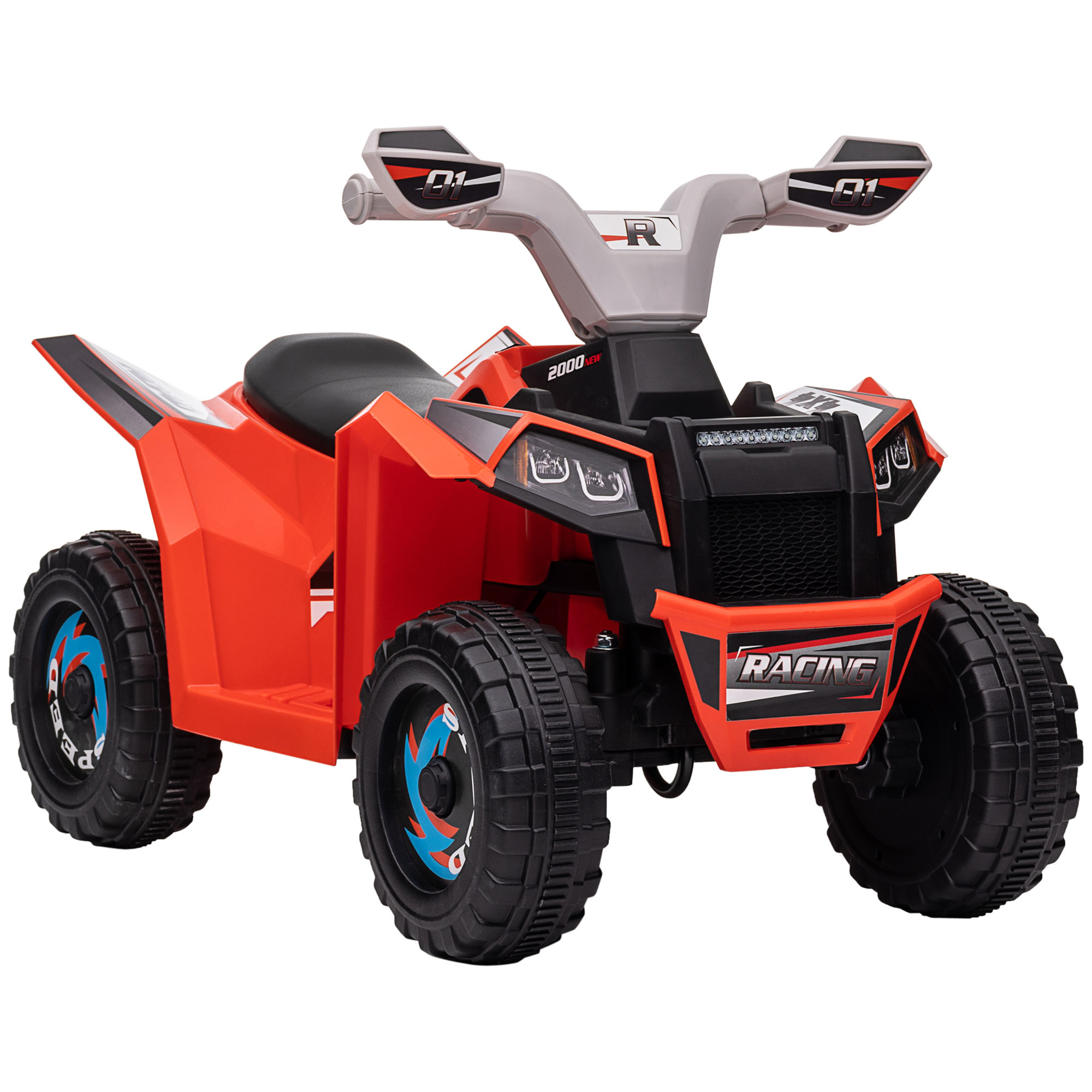 Kids Outdoor Play Yard - 6V auto voor kinderen met duurzaam