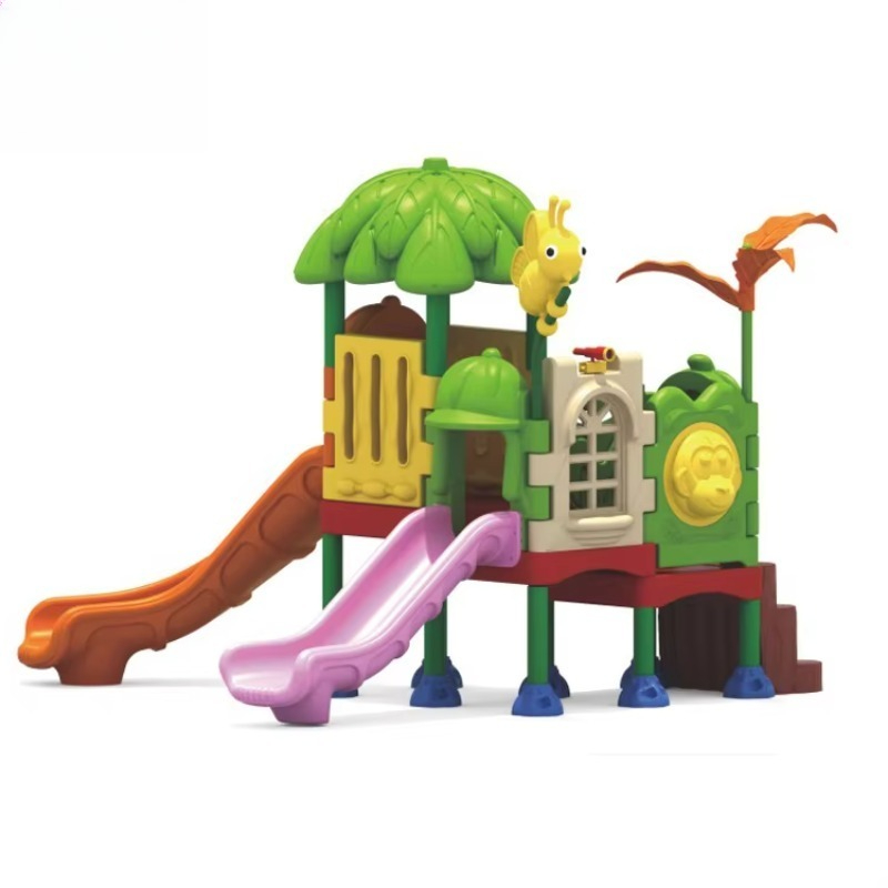 Kids Outdoor Slide - Interactieve Familie Speelgoed Duurzame Buitenspeelplaats Glijbanen