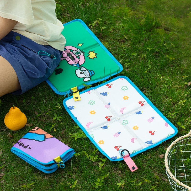 Kids Outdoor Mat - Waterdichte nylon hondenpicknickmat, groot, opvouwbaar, draagbaar
