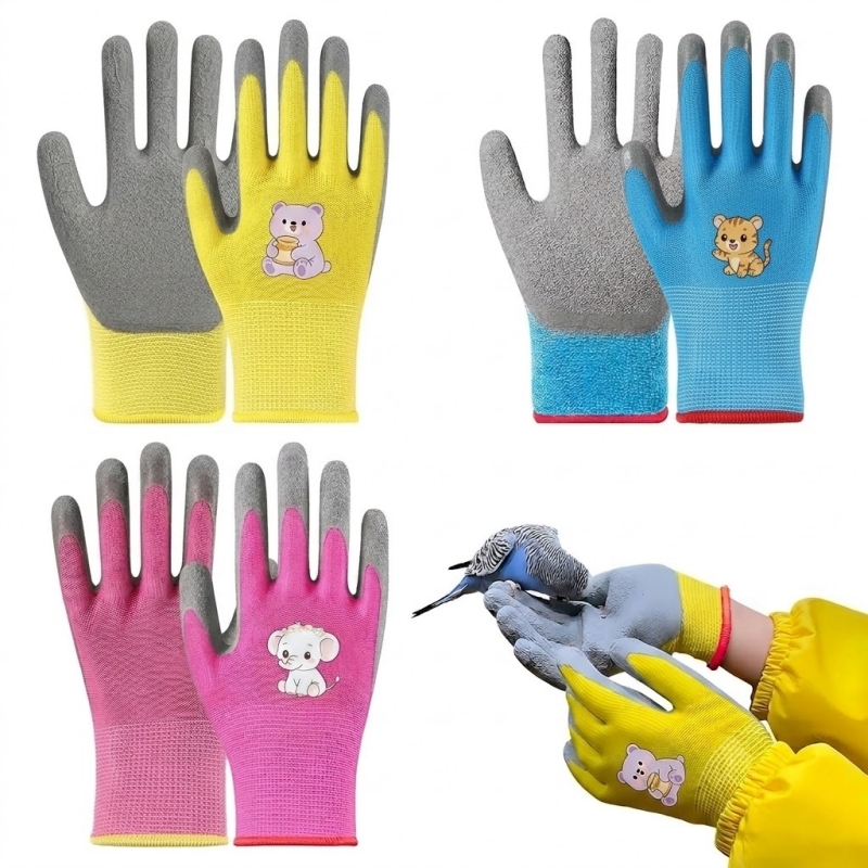 Kids Outdoor Play Yard - Kinderen Tuinwerkhandschoenen Peuters Kinderen Zachte Rubber