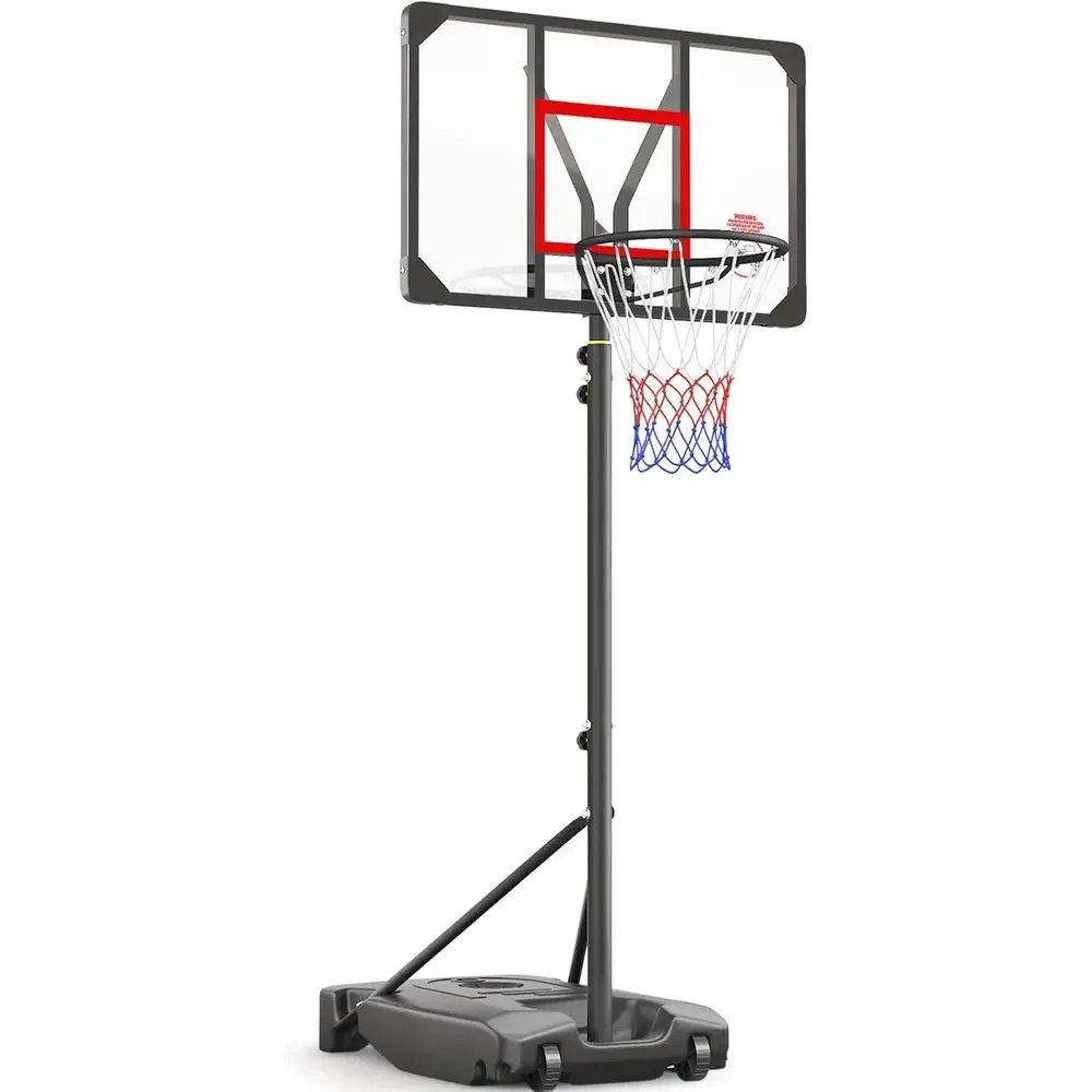 Kids Outdoor Play - Verstelbare hoogte, draagbare basketbalring voor kinderen,