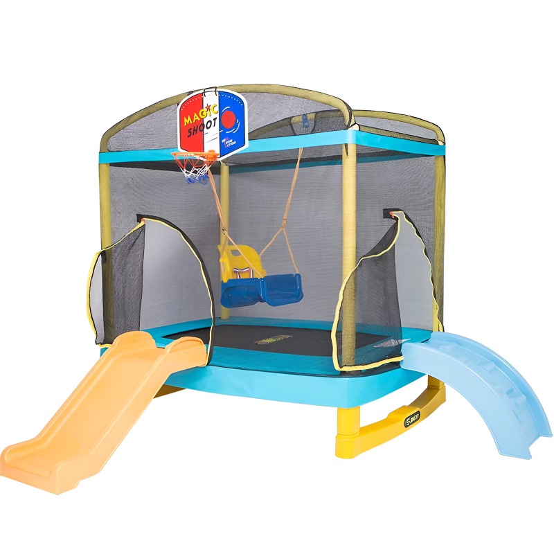 Kids Outdoor Slide - Groothandel Trampoline Buitenspeeltoestel Kindertrampoline Kinderen Binnen-