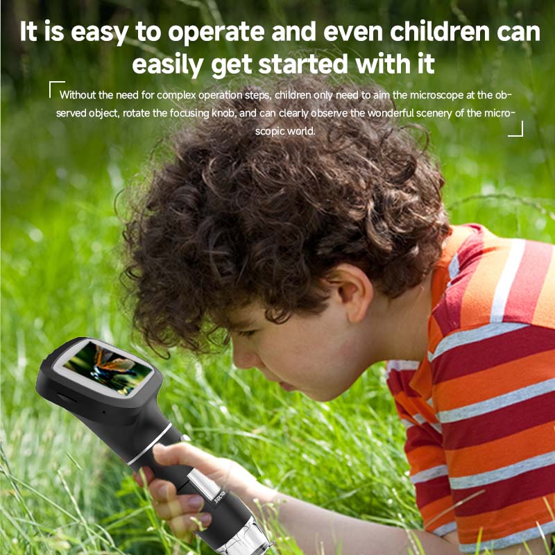 2,4 inch mini-microscoop 1600X - Kids.Outdoor Utensils recensie en prijs