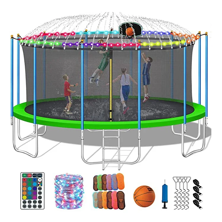 # Voor 14FT ronde veerloze tra - Kids Outdoor Net recensie en prijs