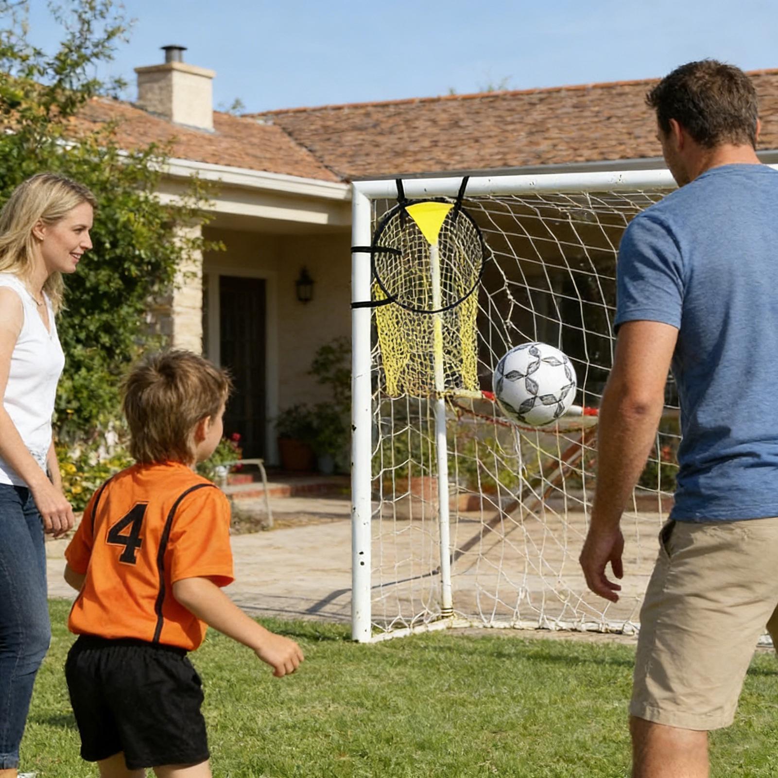 Elastisch voetbalnet voor kind - Kids Outdoor Net recensie en prijs
