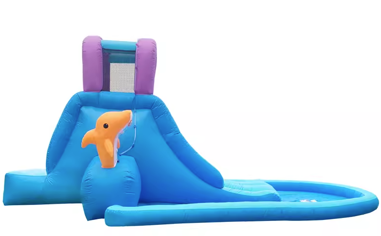 Opblaasbaar zwembadkasteel met - Outdoor Children'S Park recensie en prijs