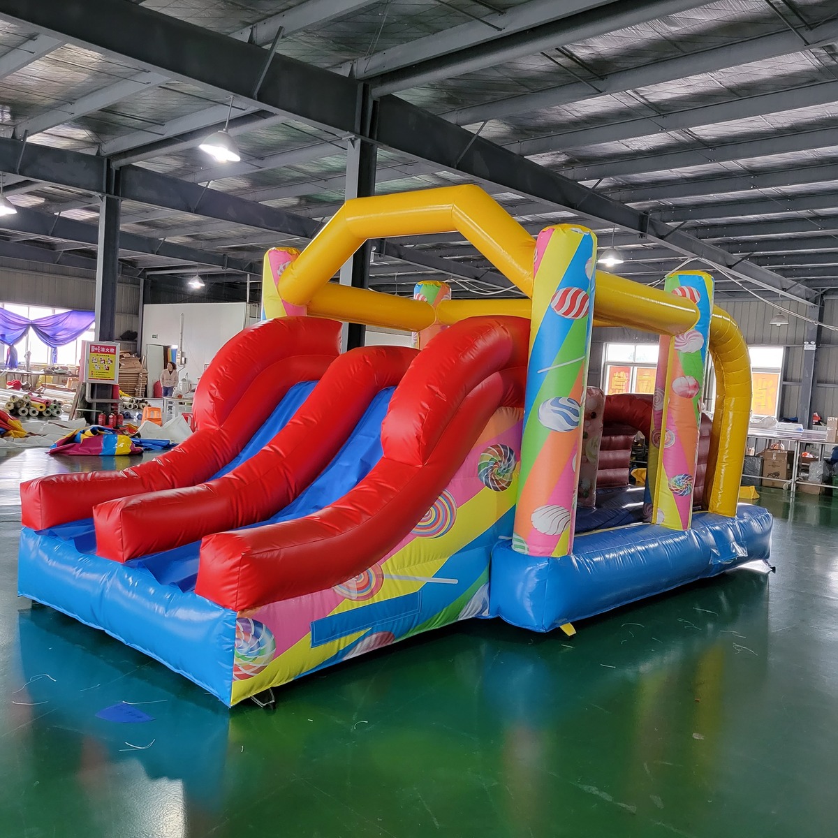 Commerciële PVC-zeil kinder op - Kids Outdoor Slide recensie en prijs