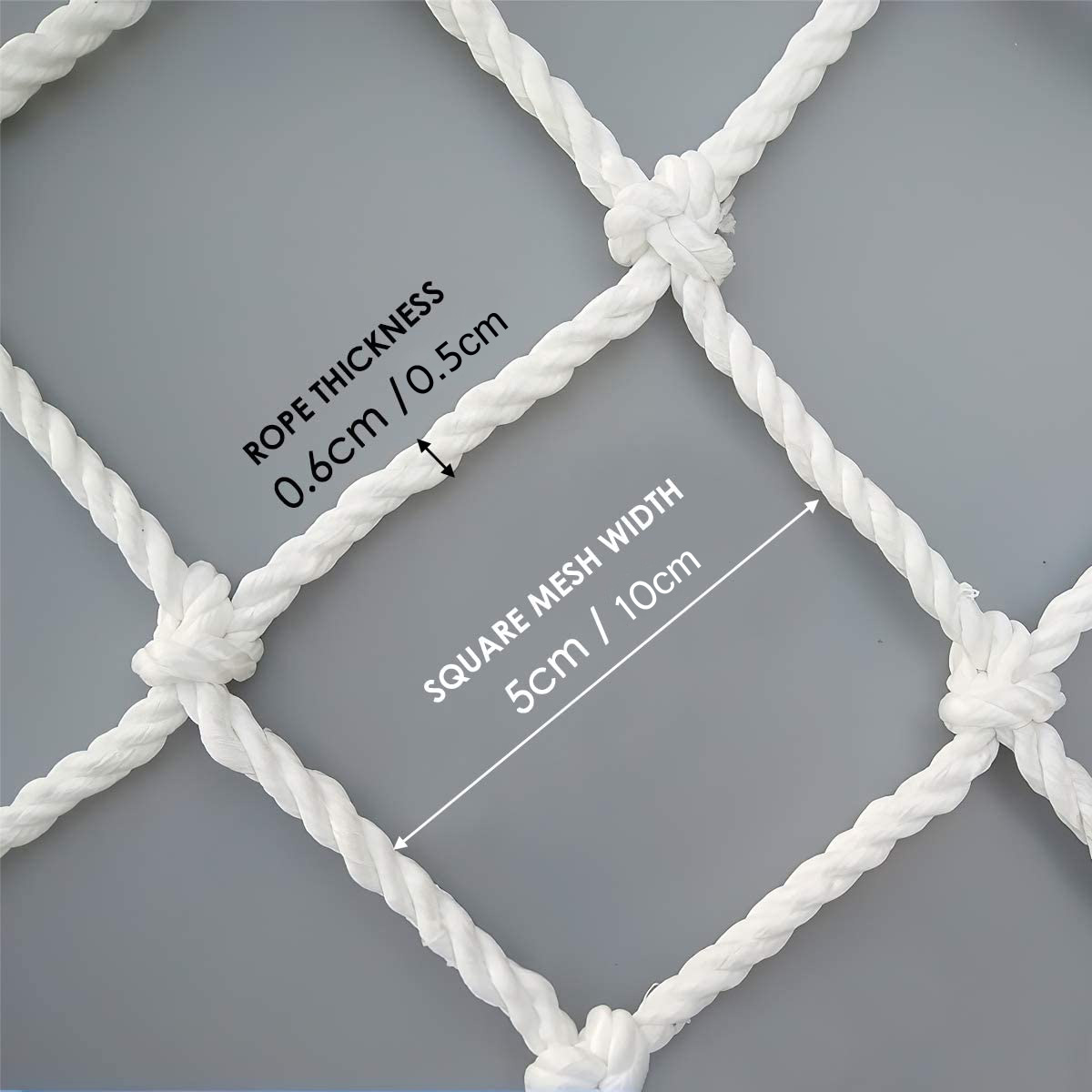Sterk nylon relingtrapnet - Ki - Kids Outdoor Net recensie en prijs