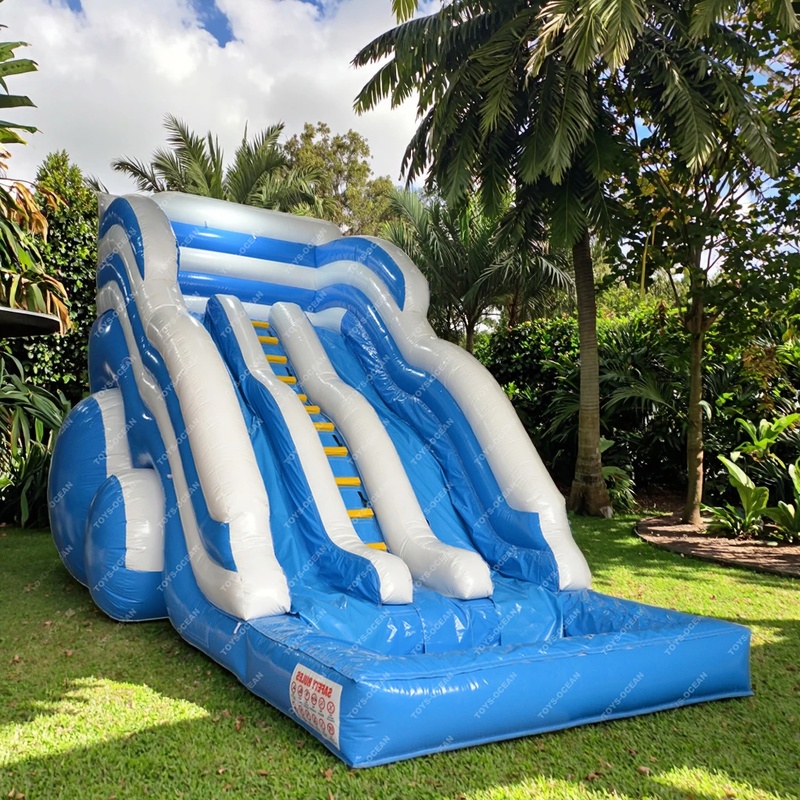 Op maat gemaakte goedkope kind - Kids Outdoor Inflatable Water Slide recensie en prijs