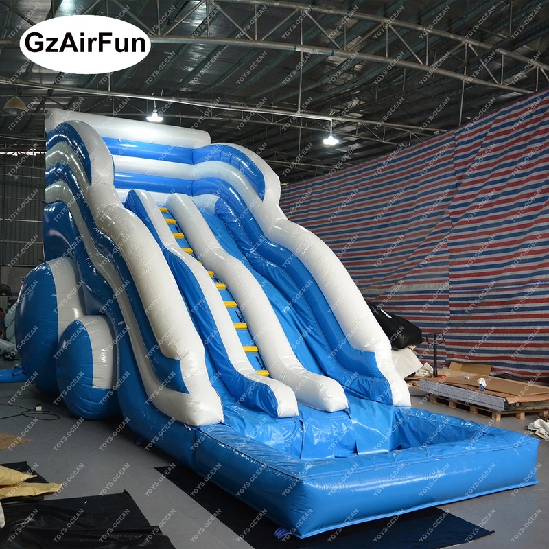 Op maat gemaakte goedkope kind - Kids Outdoor Inflatable Water Slide recensie en prijs