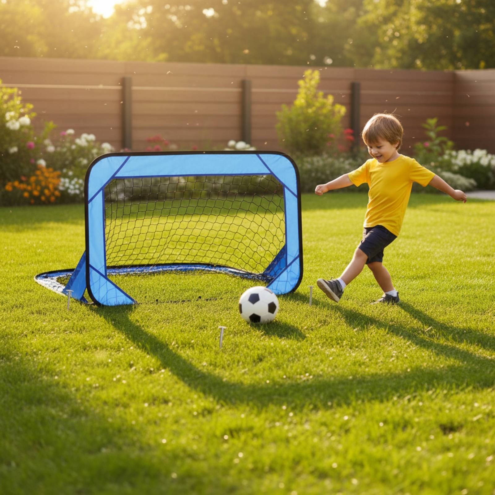 All-in-one sportnetset voor bi - Kids Outdoor Net recensie en prijs