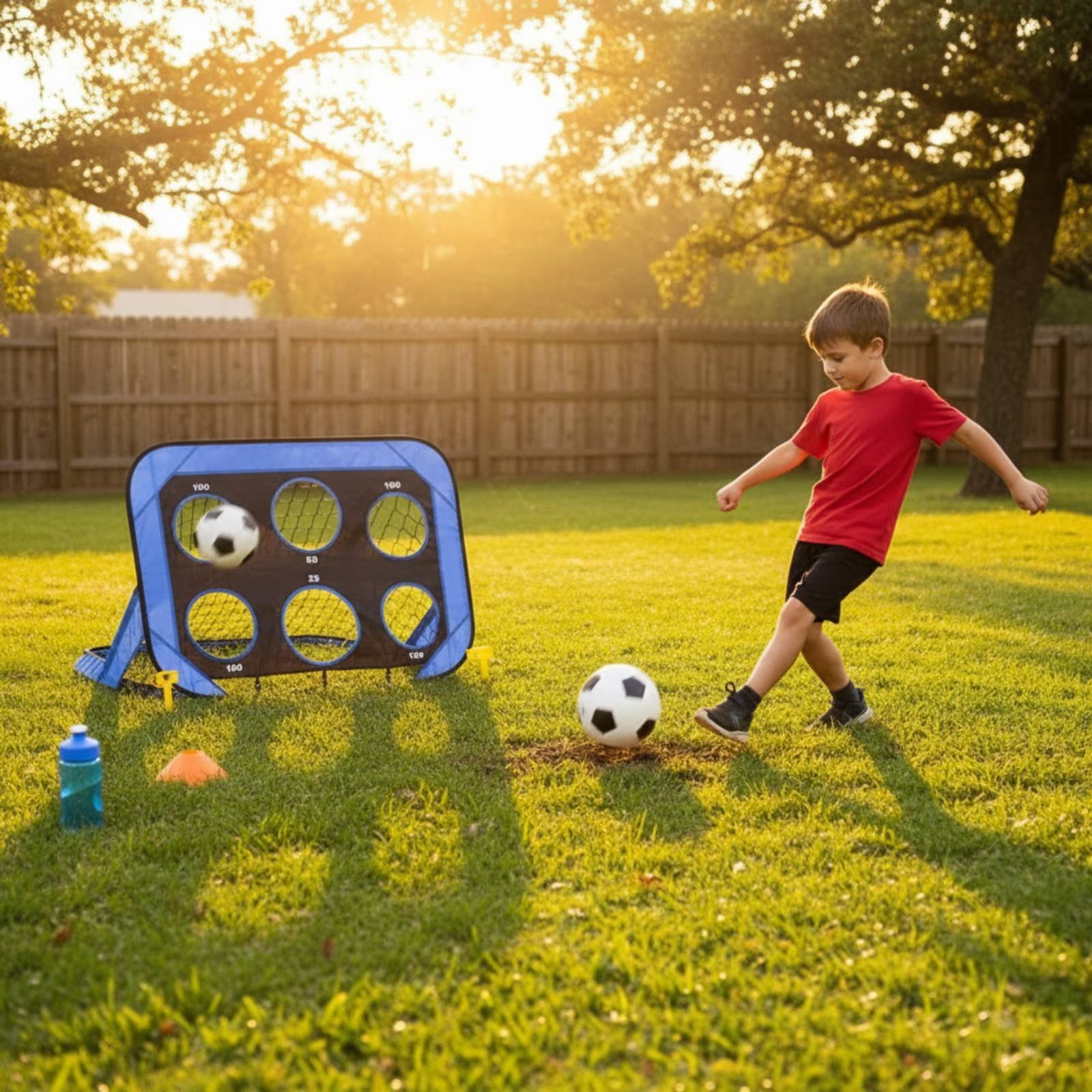 All-in-one sportnetset voor bi - Kids Outdoor Net recensie en prijs