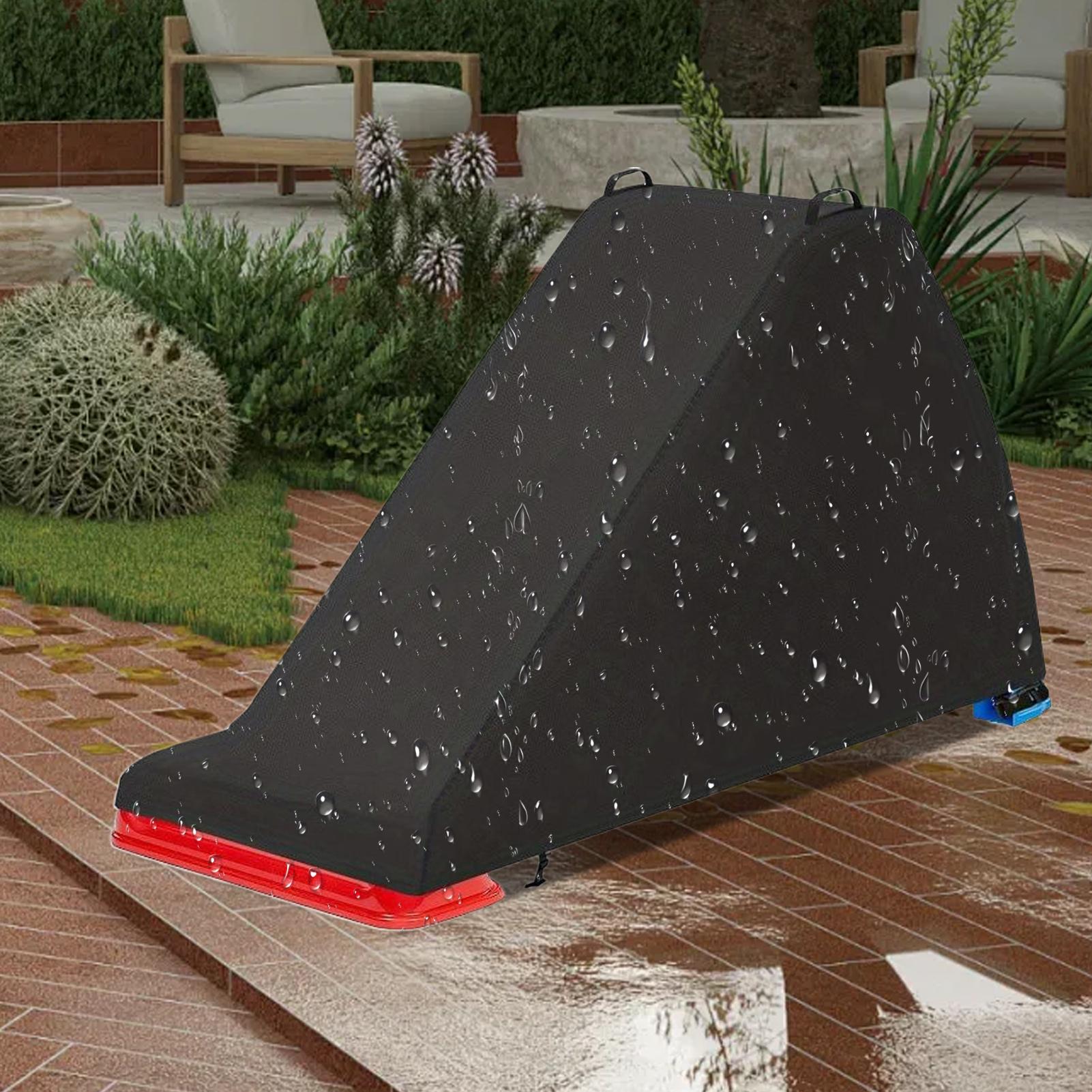 Kinderen spelen glijbaan cover - Kids Outdoor Lawn Equipment recensie en prijs