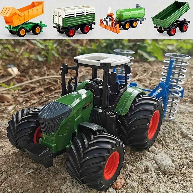 1:24 Inertial Farm Tractor met - Kids Outdoor Activity Set recensie en prijs