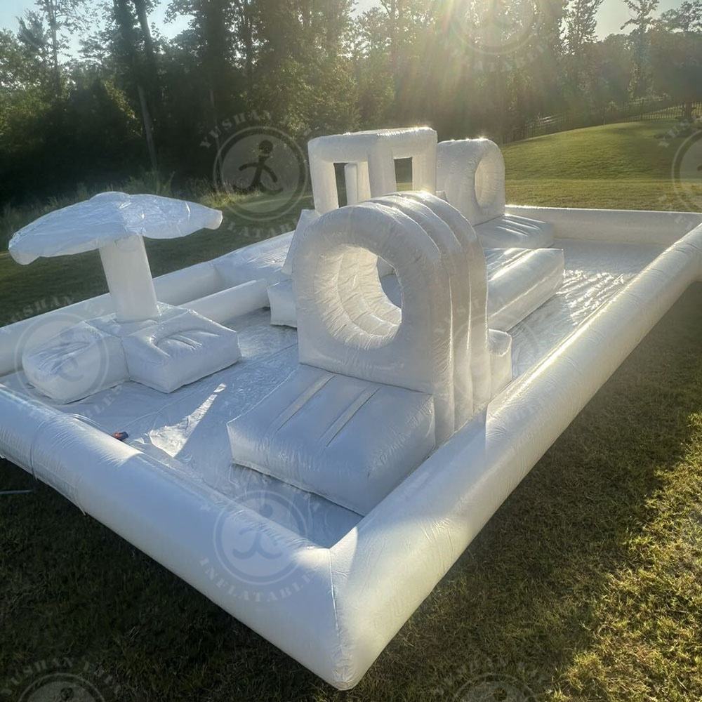 Voorraad 6M Soft Play Equipmen - Kids Outdoor Inflatable Water Slide recensie en prijs