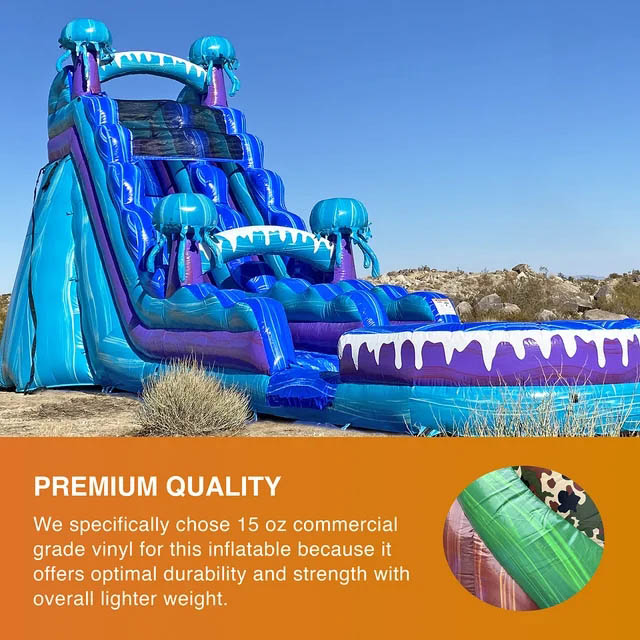 Opblaasbare waterglijbaan voor - Kids Outdoor Inflatable Water Slide recensie en prijs