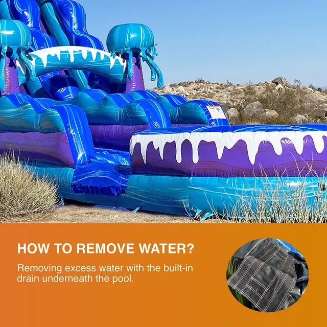 Opblaasbare waterglijbaan voor - Kids Outdoor Inflatable Water Slide recensie en prijs