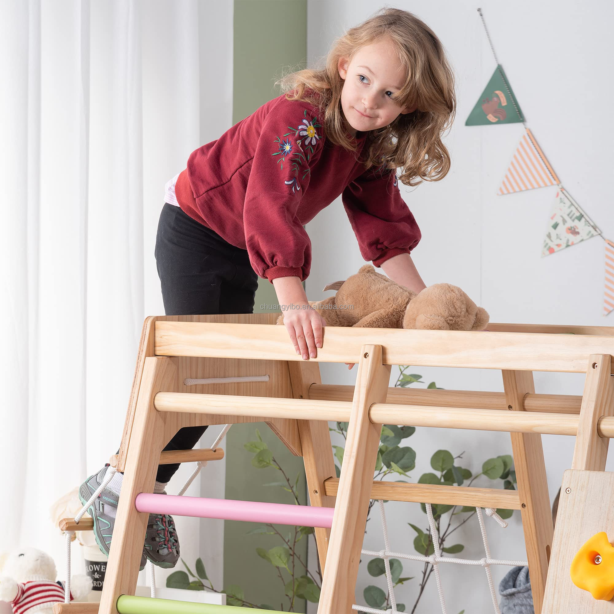 Klimwanden Attractieparkproduc - Outdoor Children'S Park recensie en prijs