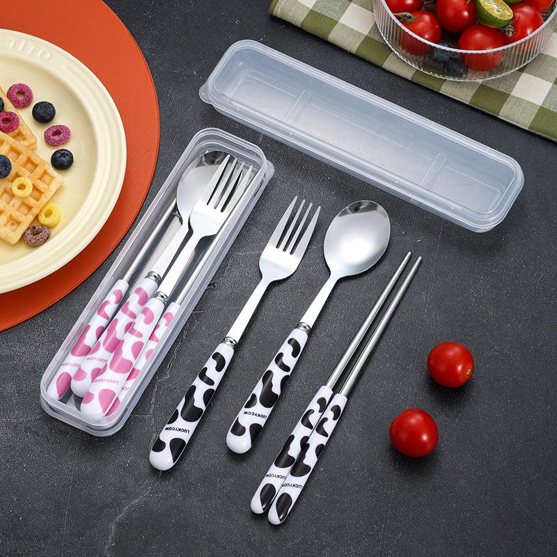 3-delige vork-, lepel- en eets - Kids.Outdoor Utensils recensie en prijs