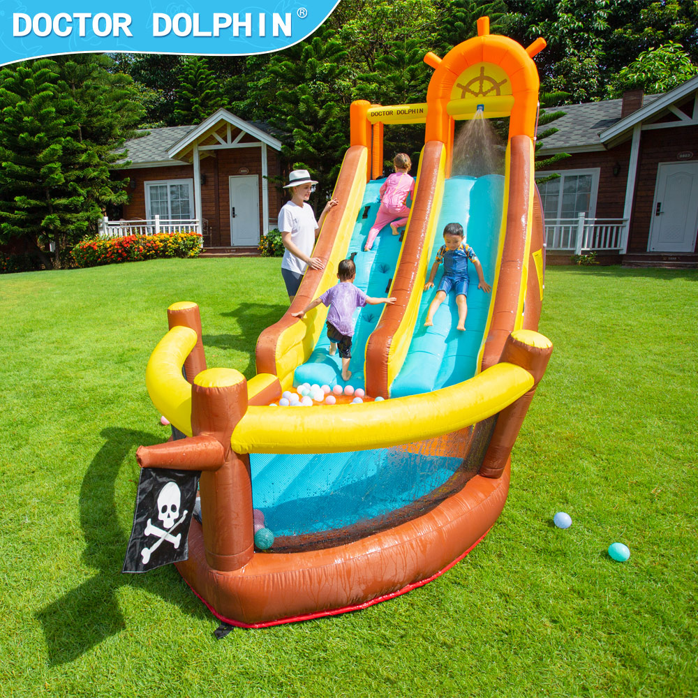 Dokter Dolfijn Piratenschip Ou - Kids Outdoor Slide recensie en prijs