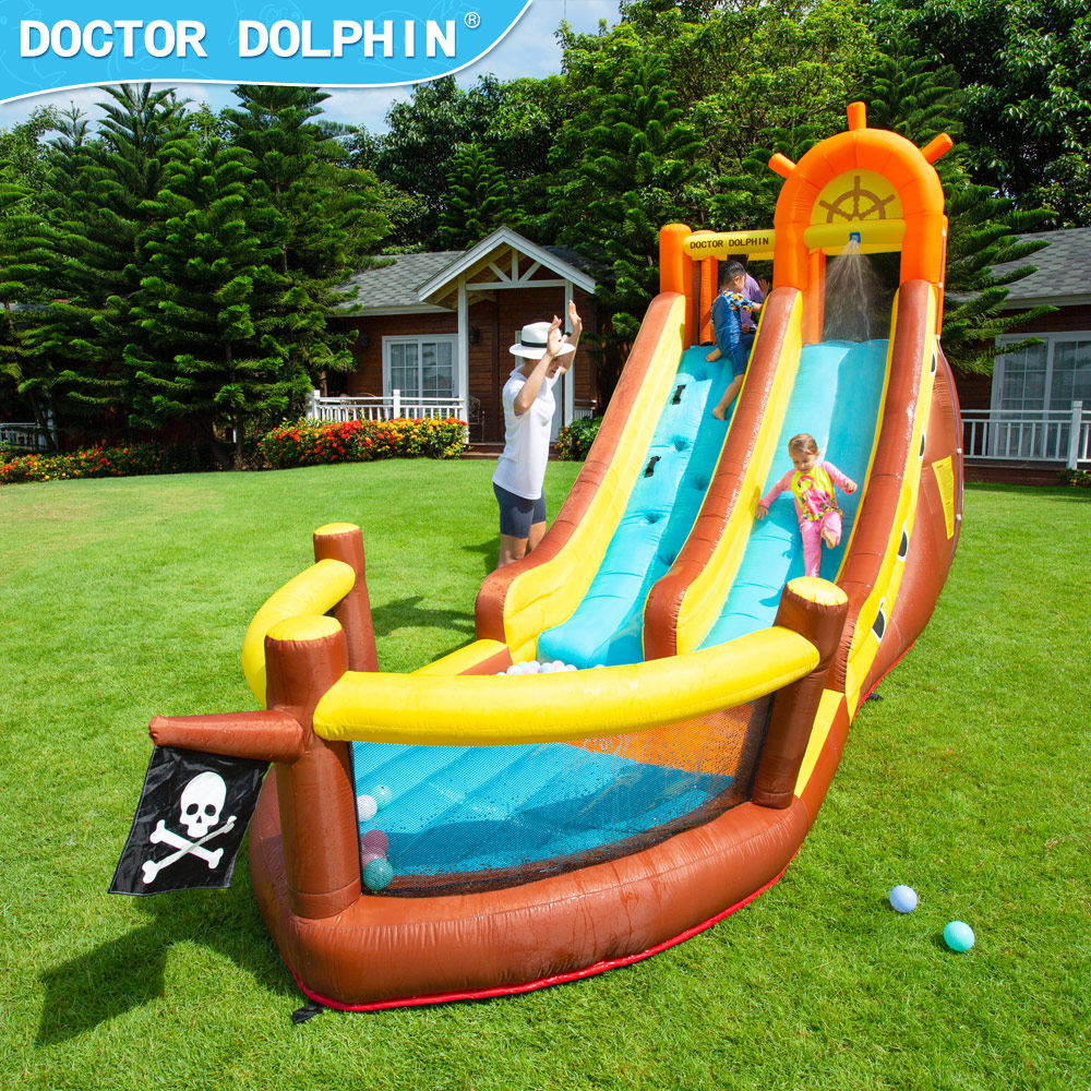 Dokter Dolfijn Piratenschip Ou - Kids Outdoor Slide recensie en prijs