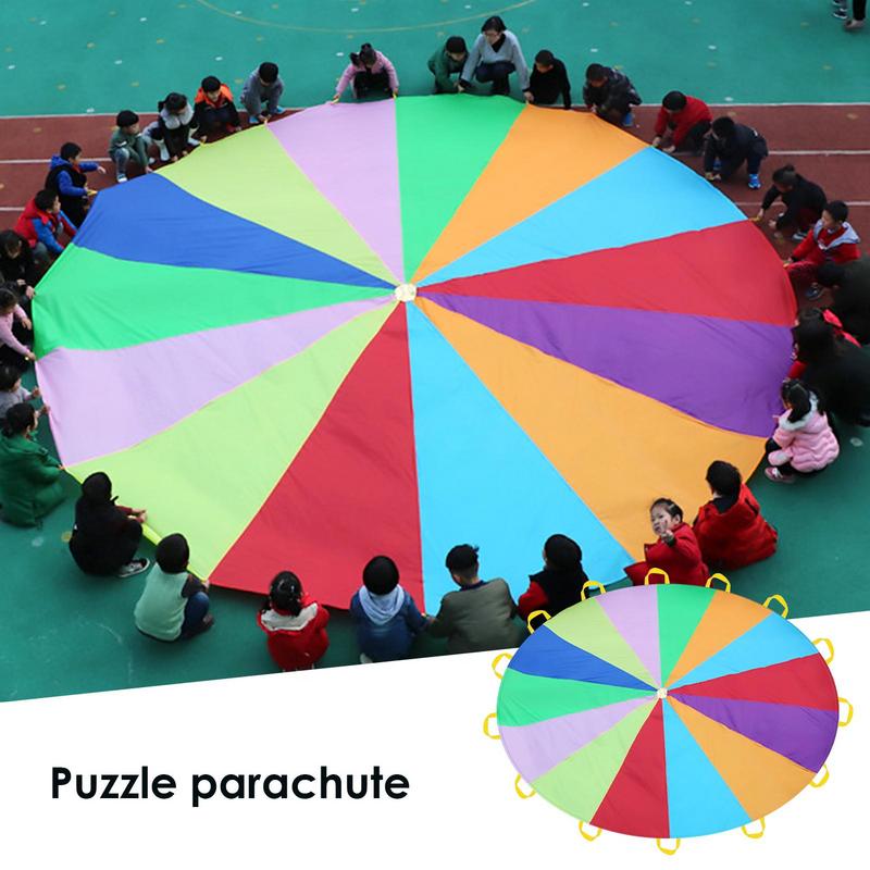Regenboog Parachute Voor Kinde - Kids Outdoor Umbrella recensie en prijs