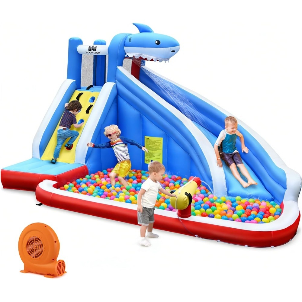 Verzonden vanuit de VS: Opblaa - Kids Outdoor Inflatable Water Slide recensie en prijs