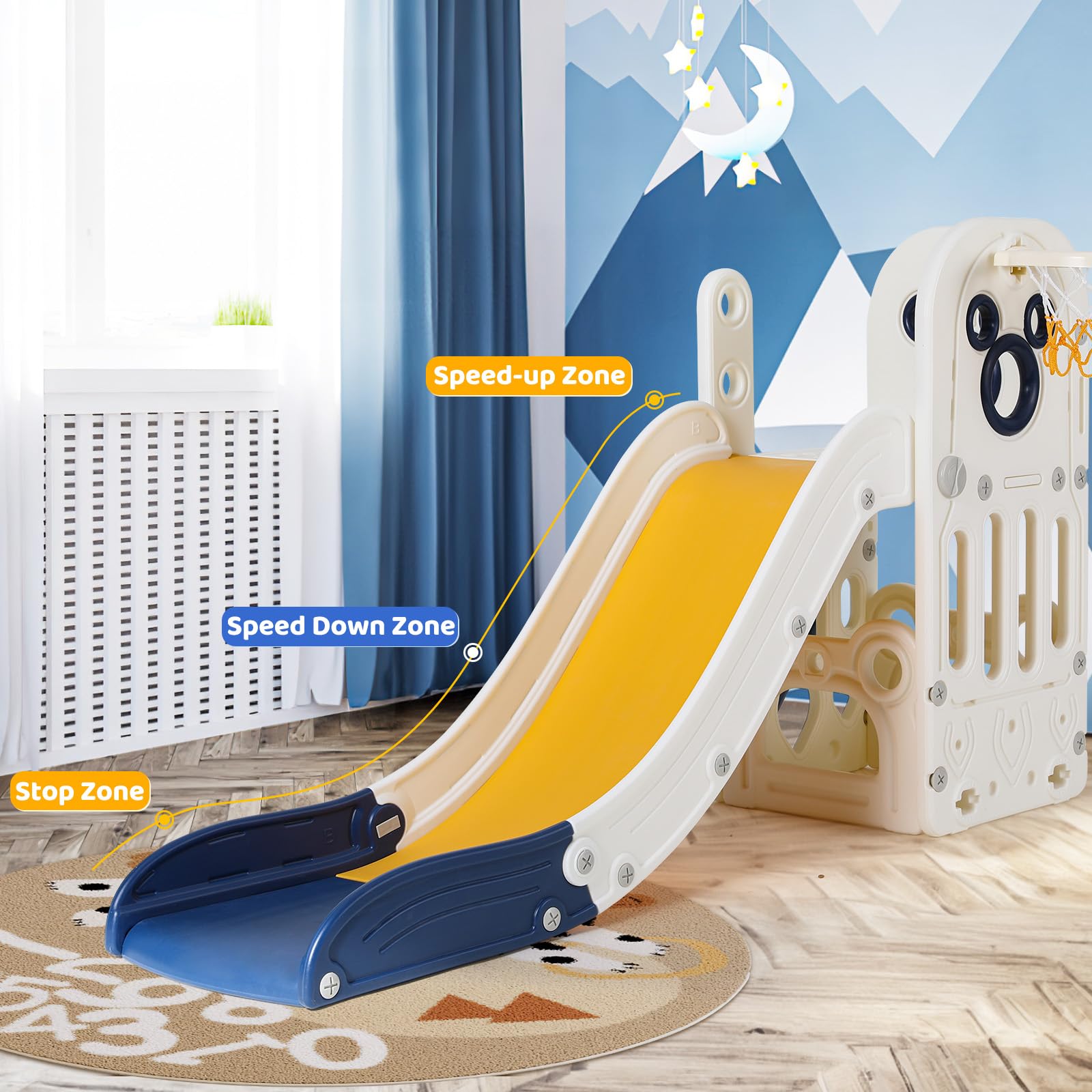 6-in-1 peuter glijbaan speelse - Kids Outdoor Slide recensie en prijs