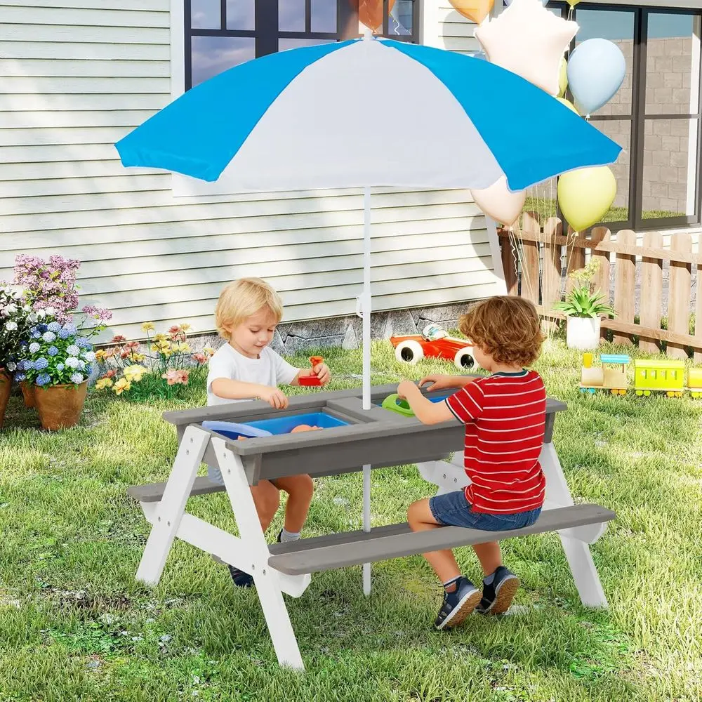 Ombouwbare 3-in-1 houten pickn - Kids Outdoor Umbrella recensie en prijs