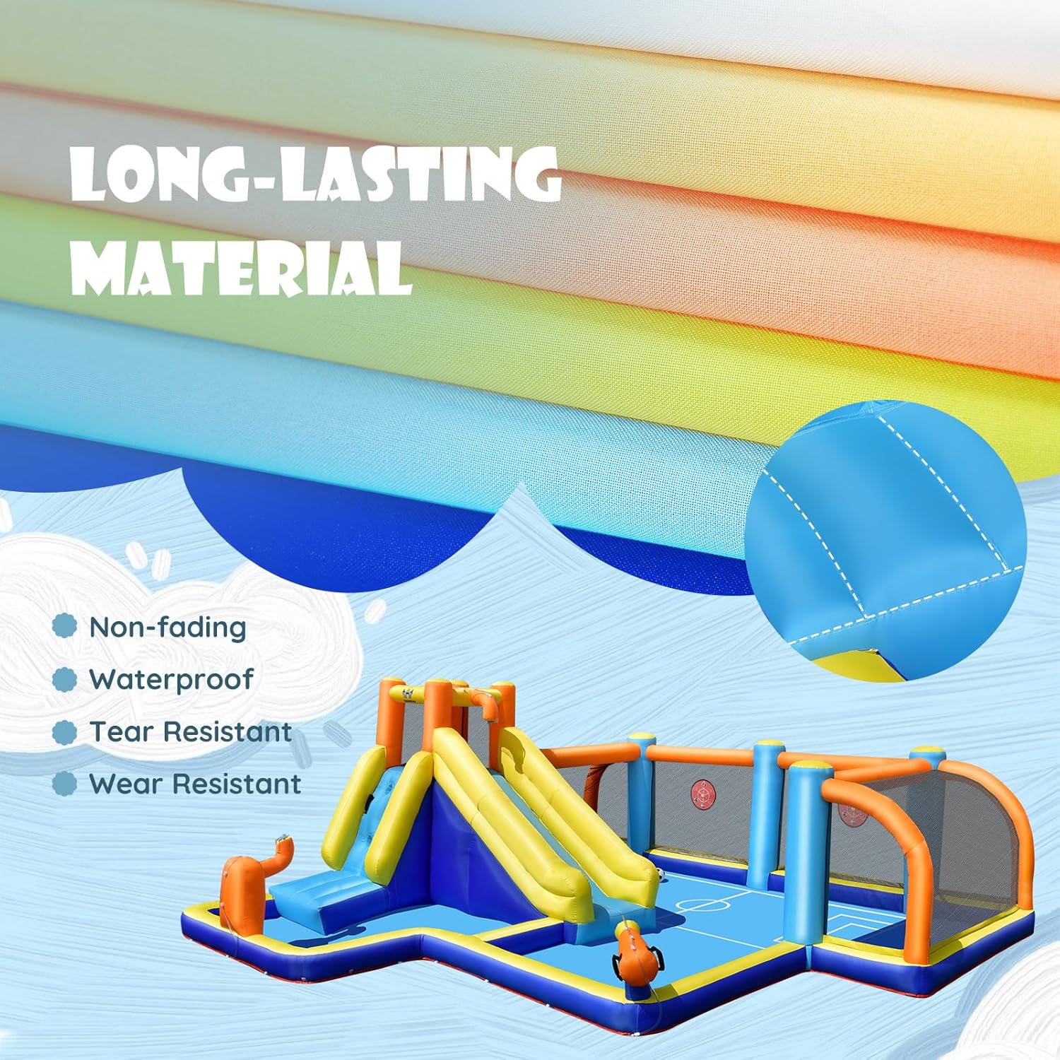 Reuze opblaasbare waterglijbaa - Kids Outdoor Slide recensie en prijs