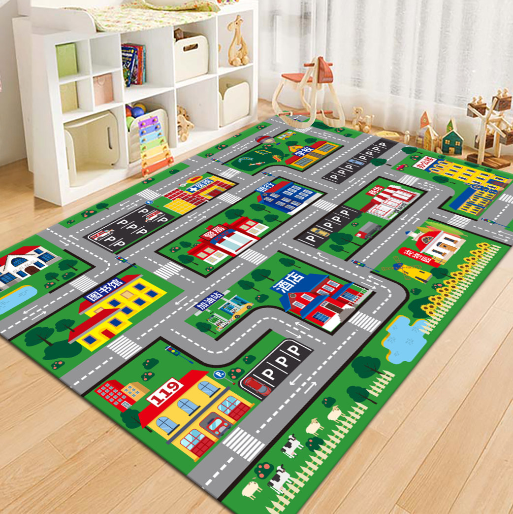 VIKAMA City Road Map speelklee - Kids Outdoor Mat recensie en prijs