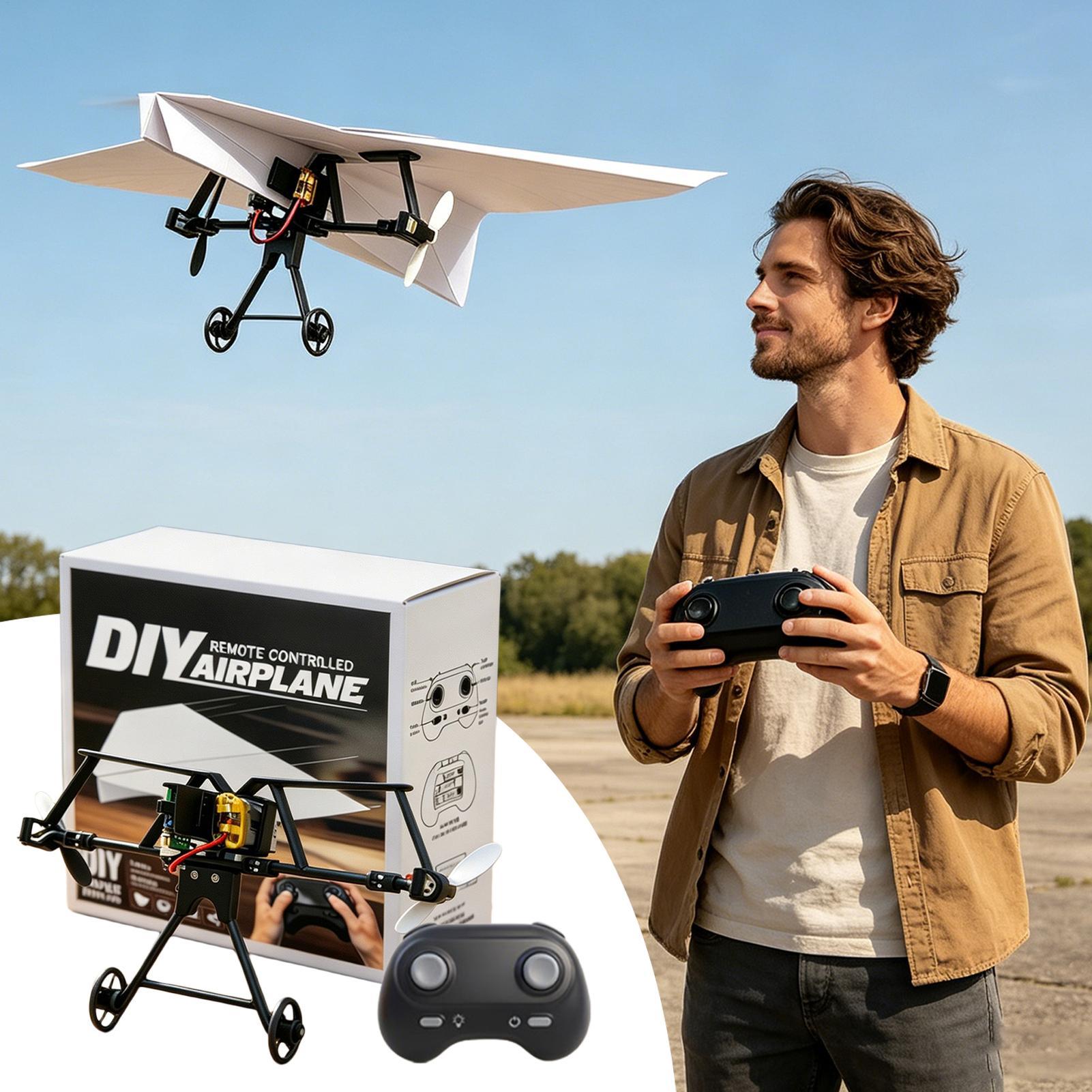 DIY RC Papieren Vliegtuig Kit  - Kids Outdoor Activity Set recensie en prijs