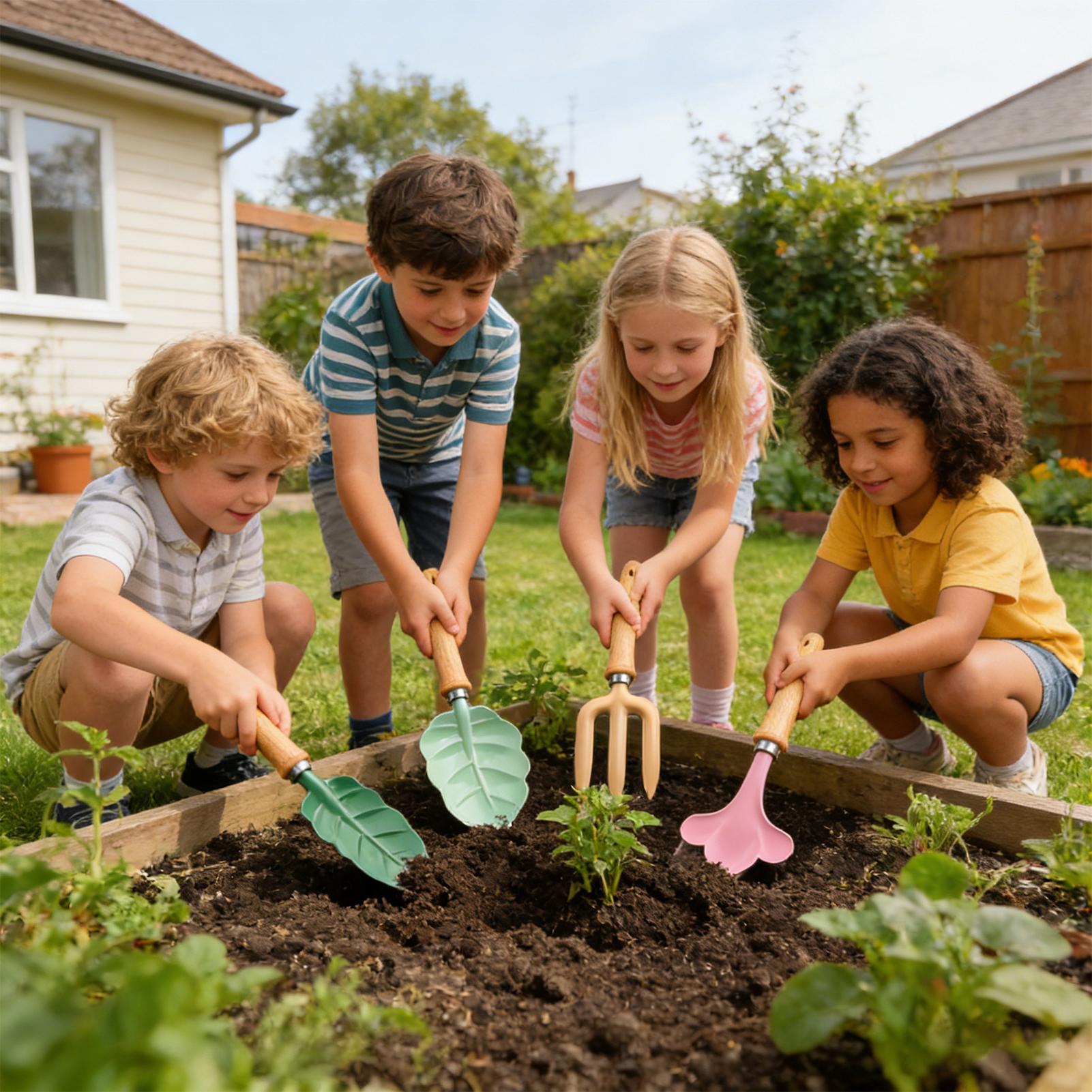 Tuinset voor kinderen, 4-delig - Kids Outdoor Play Yard recensie en prijs