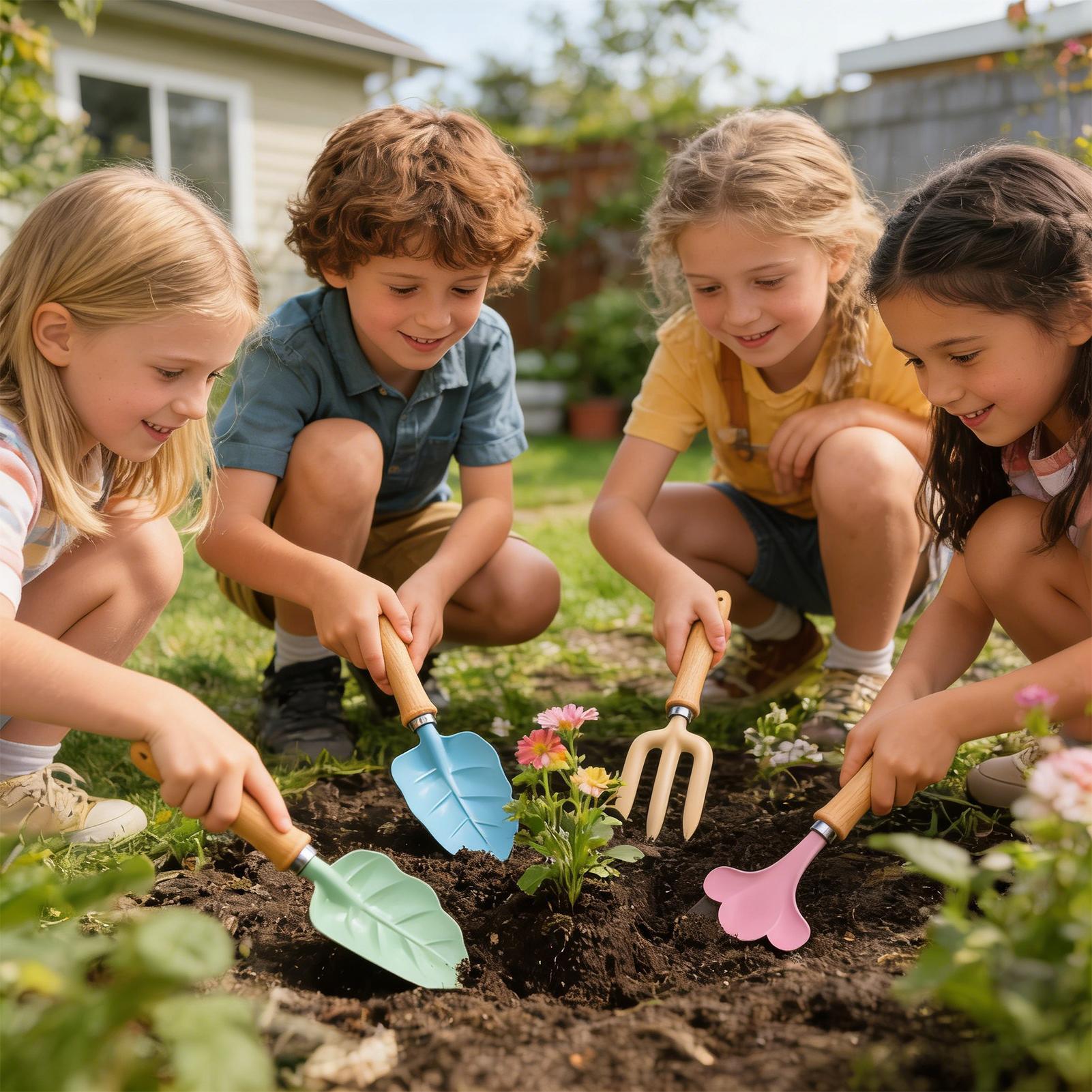 Tuinset voor kinderen, 4-delig - Kids Outdoor Play Yard recensie en prijs
