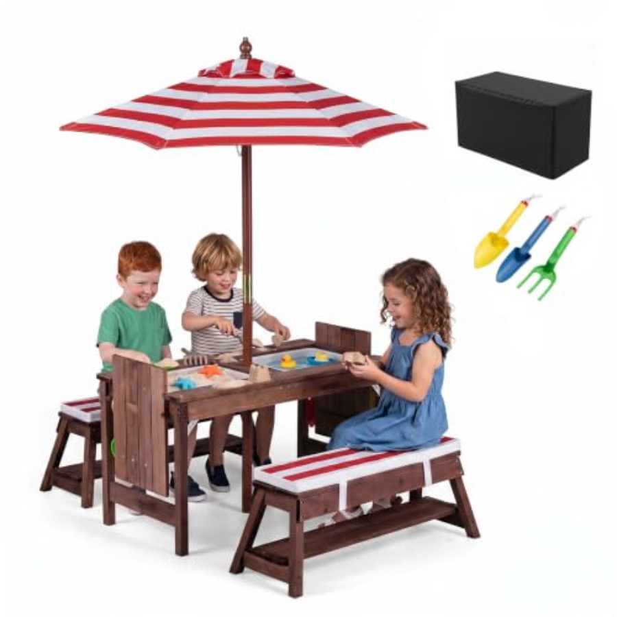 Buitentafel voor kinderen voor - Kids Outdoor Umbrella recensie en prijs