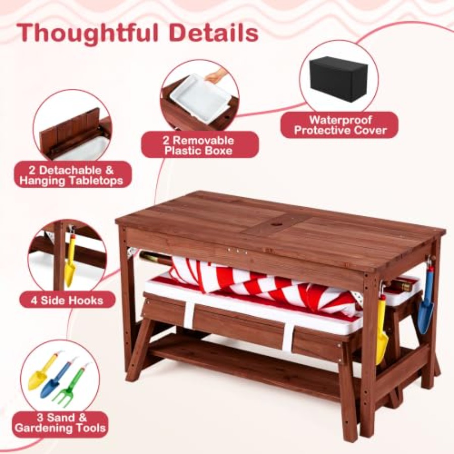 Buitentafel voor kinderen voor - Kids Outdoor Umbrella recensie en prijs