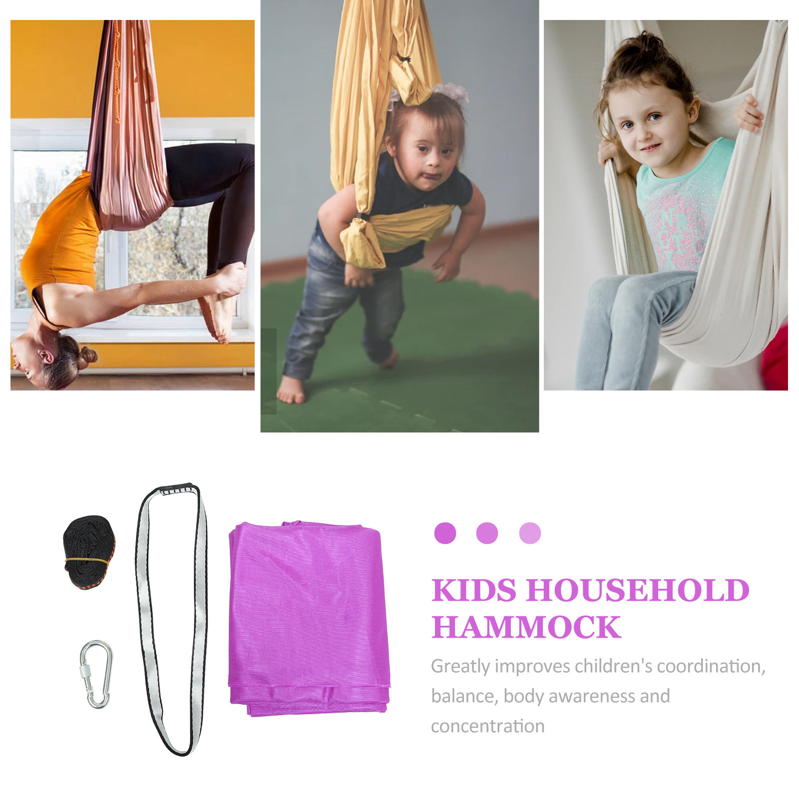 1Set Yoga-hangmat voor kindere - Kids Outdoor Yoga recensie en prijs