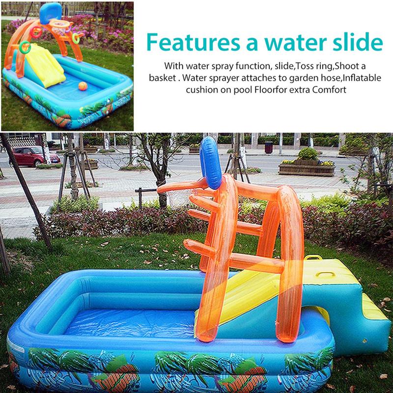 Nieuwe Water Glijbaan Kinderen - Kids Outdoor Inflatable Water Slide recensie en prijs