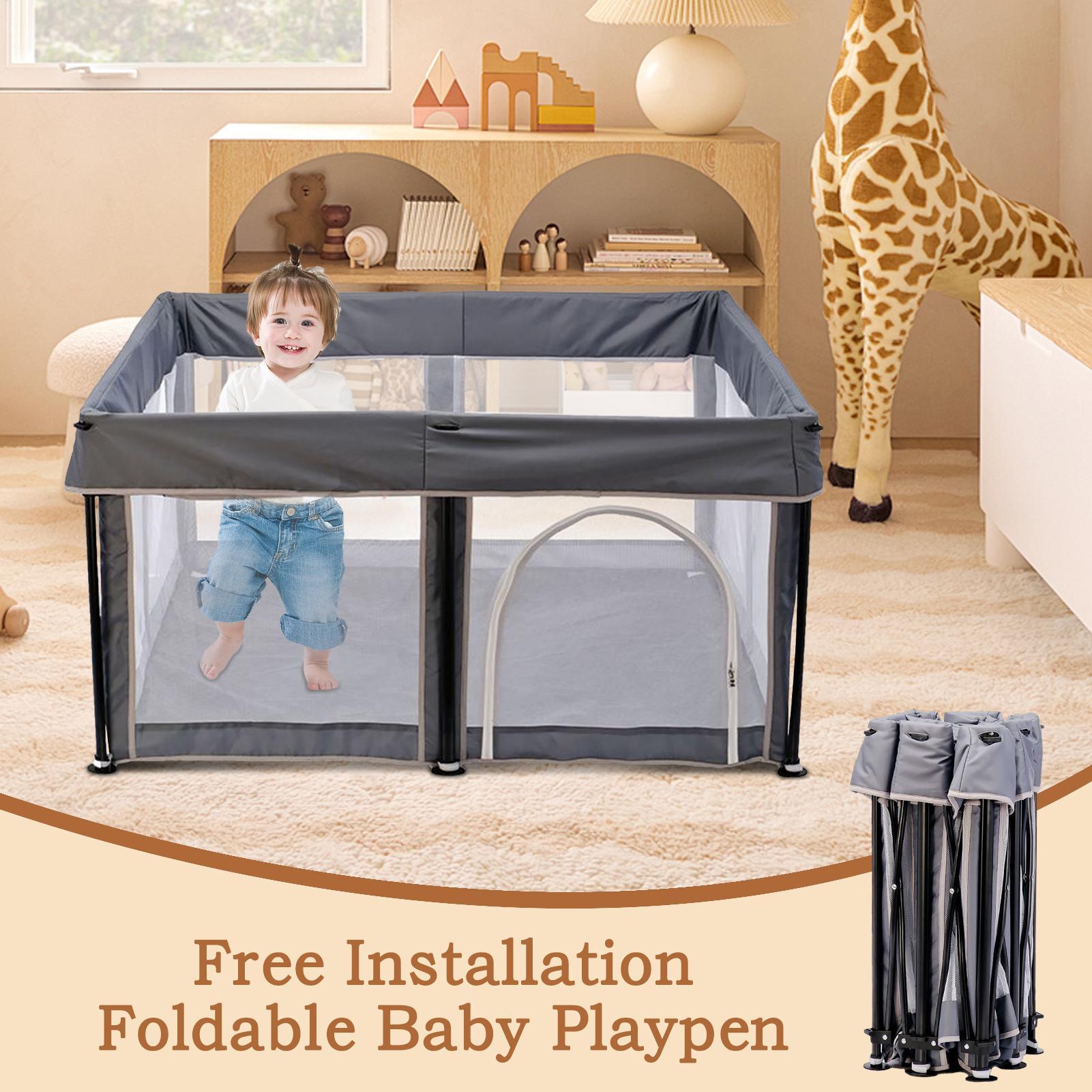 Draagbare babybox Binnen Buite - Kids Outdoor Play Yard recensie en prijs