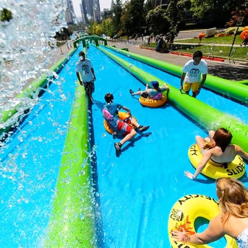 Commerciële Reuzen Slip N Slid - Kids Outdoor Inflatable Water Slide recensie en prijs