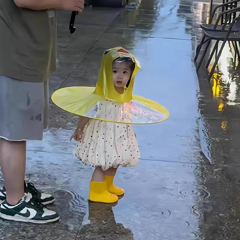 Kinderen UFO Regenjas Eend Cap - Kids Outdoor Umbrella recensie en prijs