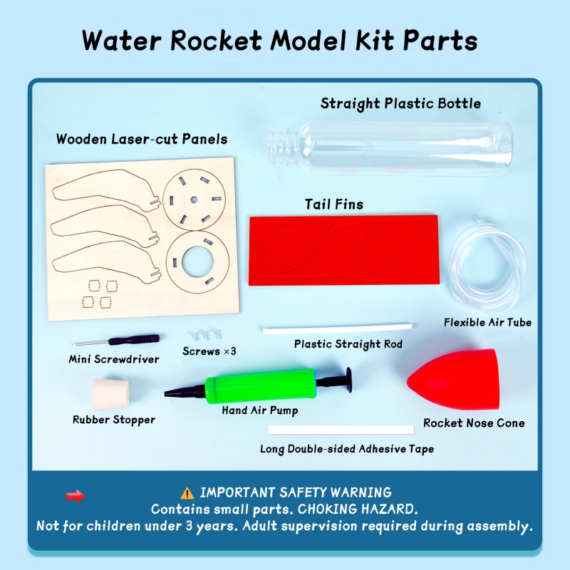 STEAM DIY Raket Sprinkler Zome - Kids Outdoor Play Yard recensie en prijs