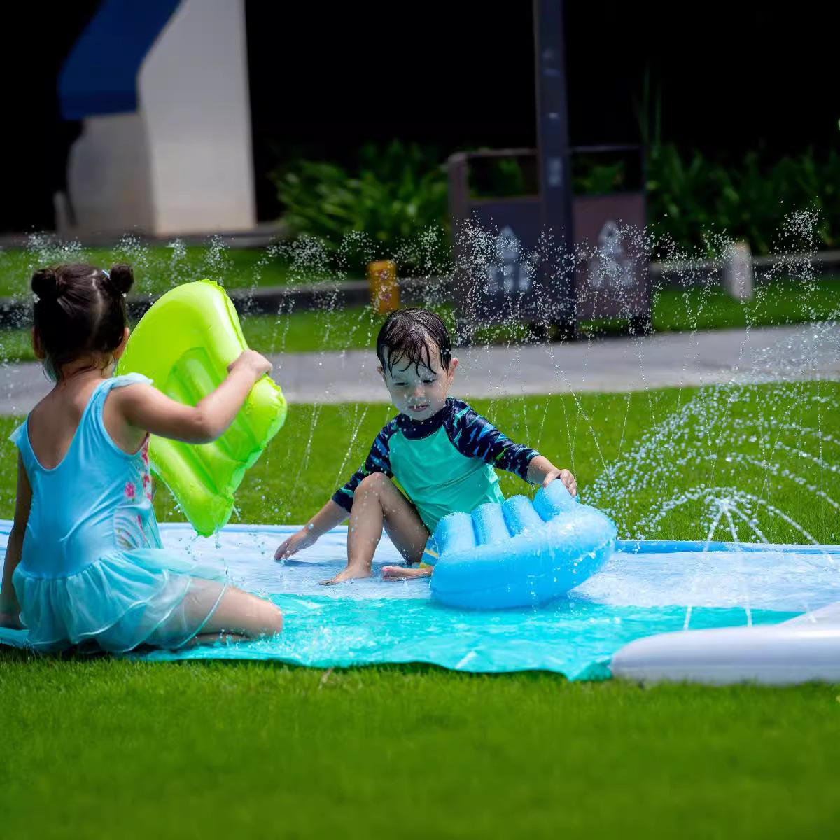 Interactieve Shark Waterglijma - Kids Outdoor Mat recensie en prijs