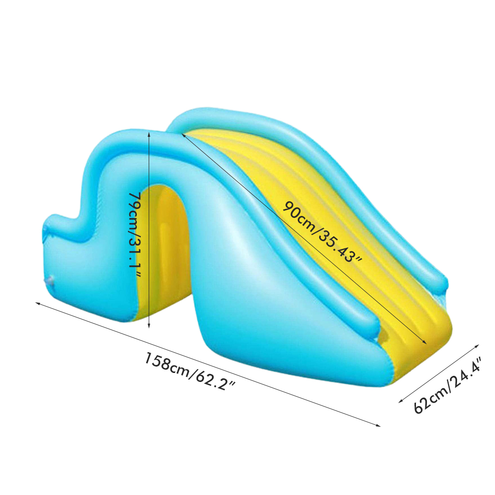 Opblaasbare glijbaan Opblaasba - Kids Outdoor Inflatable Water Slide recensie en prijs